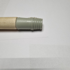 Черенок с резьбой для щетки подметальной. - Экструзия и литье полимеров.