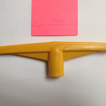 Пластиковое основание тряпкодержателя. - Экструзия и литье полимеров.